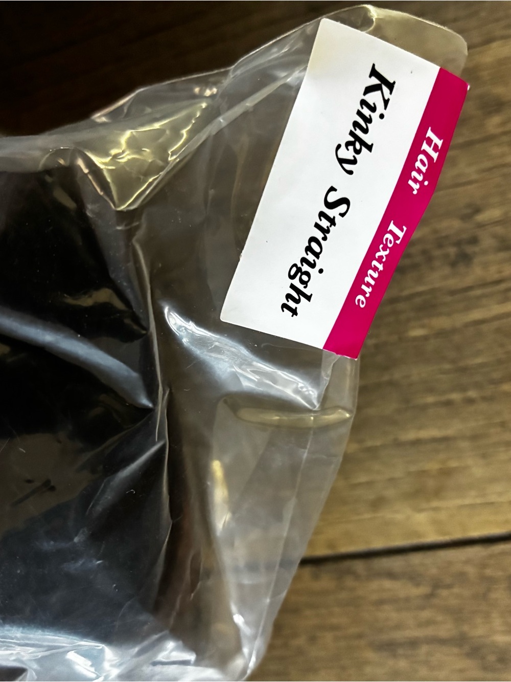Human Hair Wig Kit with Black Wig - Accessories Included - Picture 2 of 5